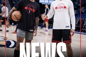 Scotto：黄蜂将聘请约翰·布莱恩特担任助教 曾任公牛&76人助教