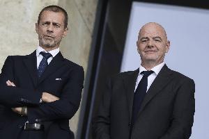 记者：欧足联撤回抵制是因凡蒂诺的胜利，而这恰恰是足球的失败
