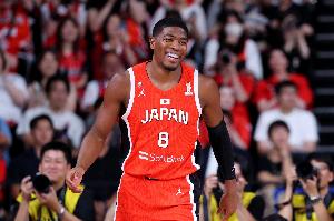 八村前11投全中砍29分助日本男篮大胜沙特 霍金斯21分 河村9中2