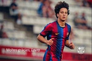 巴萨竞技官方：19岁边锋洛夫罗·切尔菲转会至沙特迪里耶