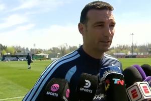 斯卡洛尼：我们尽力促成梅西回归告别，说服他现在就是最好的时机