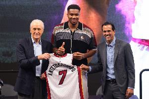 斯波：字母来热火绝非偶然 希望他能在NBA最佳讨论中确立自己地位