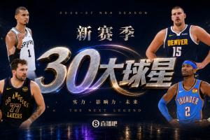 『吧友评选』新赛季30大球星评选谁是No.10球星？