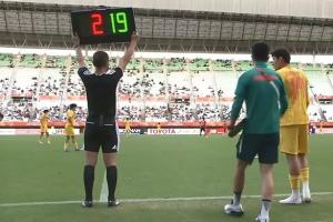 U23国足用完换人次数，第86分钟拜合拉木换下胡荷韬