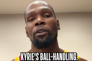 KD：我什么都会&唯独想拥有欧文控球！欧文隔空回复：我爱你兄弟
